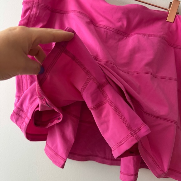 Lululemon Pace Rival Skirt sonic pink Size 14 - Picture 8 of 8